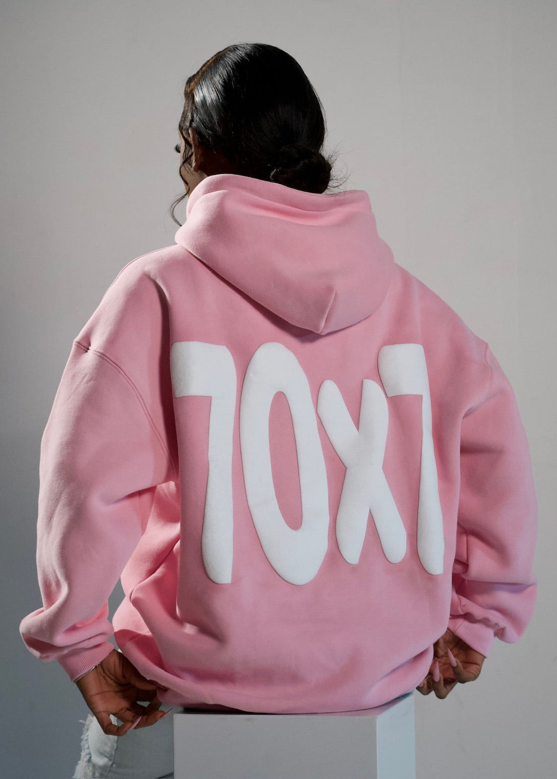70x7 Hoodie — Pink