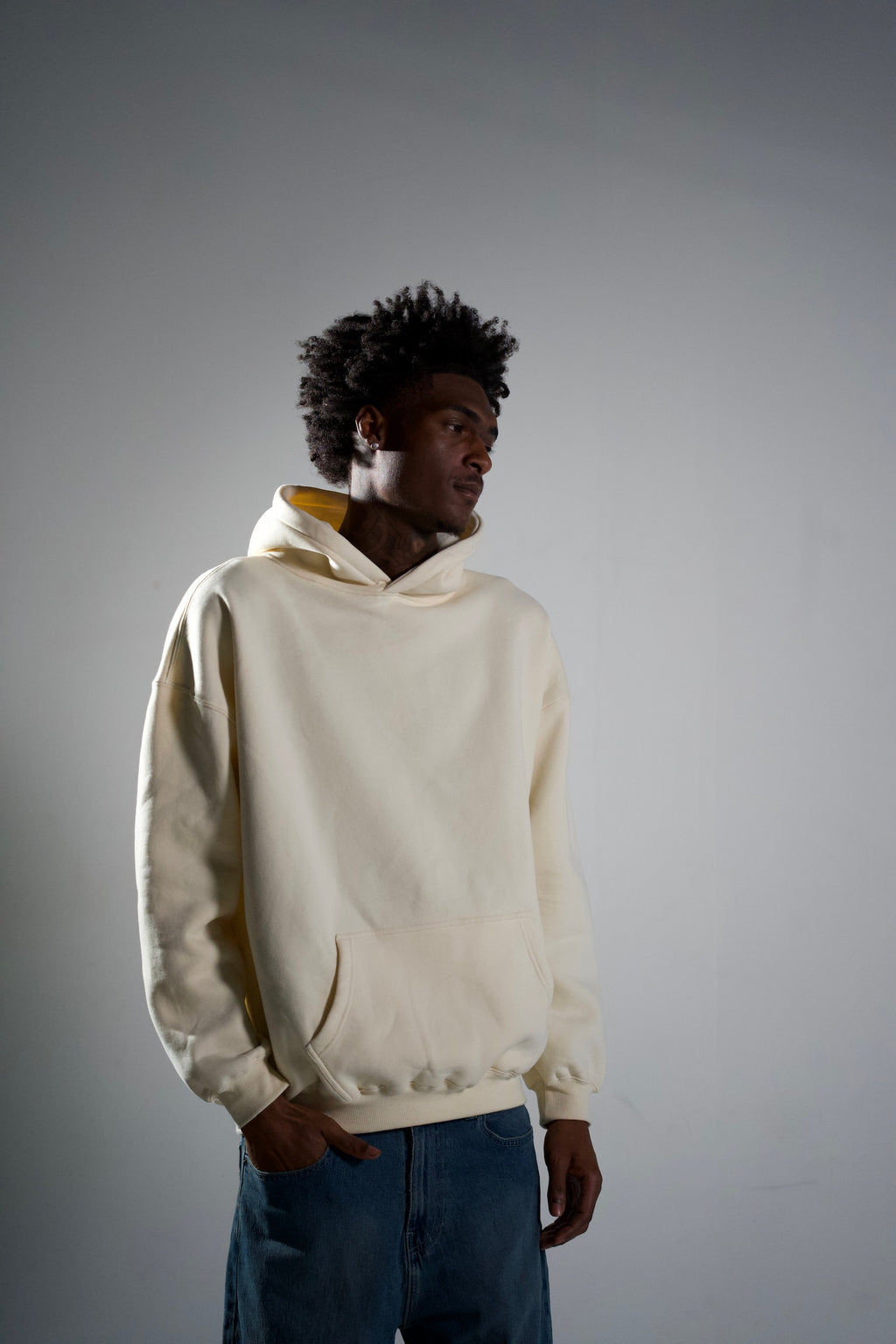 70x7 Hoodie — Cream