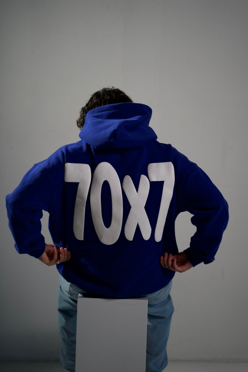 70x7 Hoodie — Navy