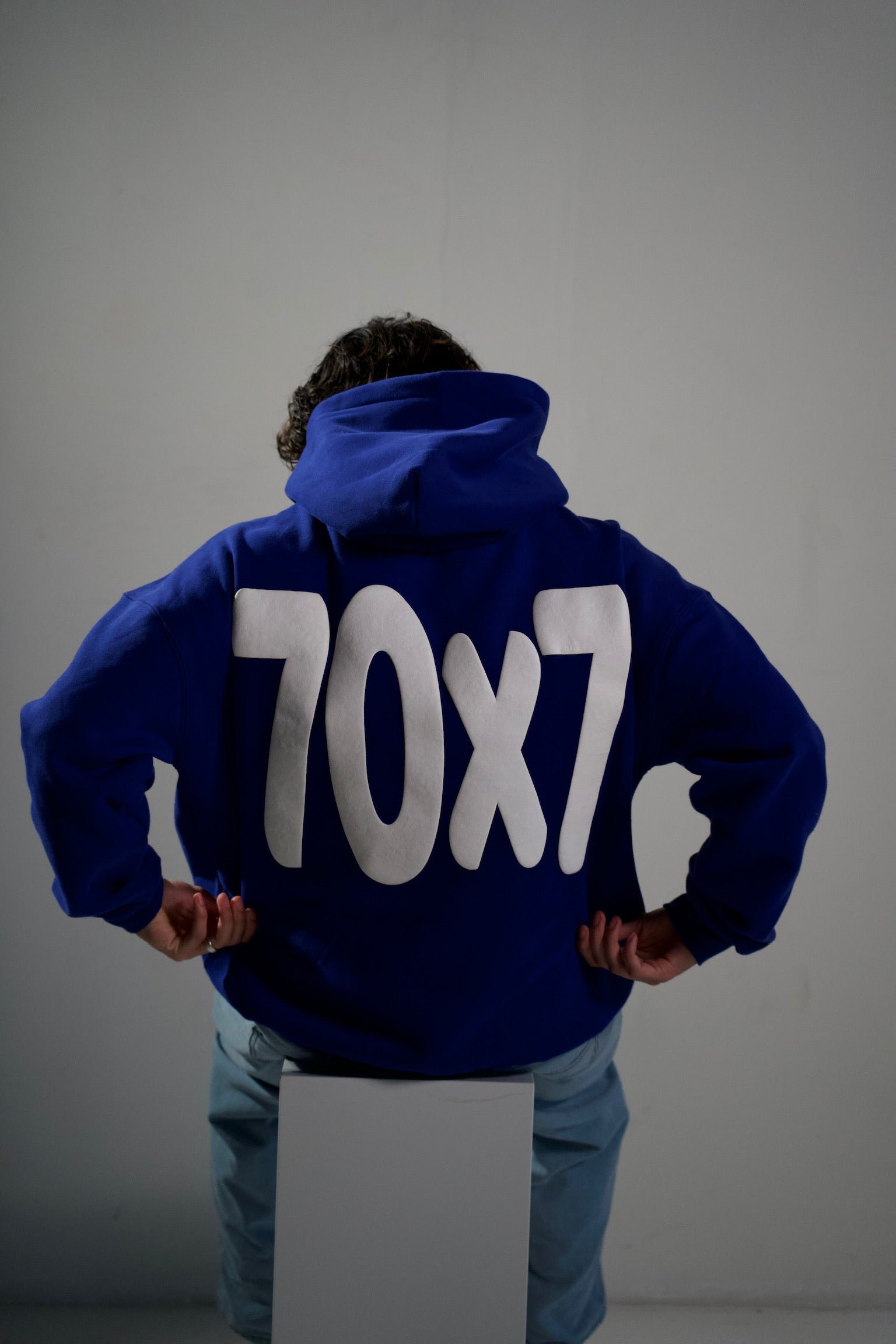 70x7 Hoodie — Navy