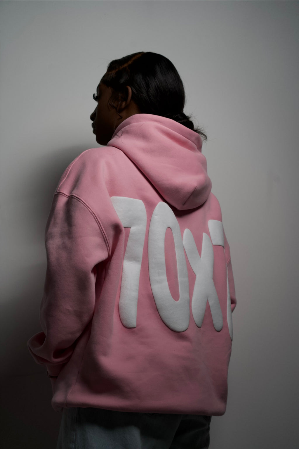 70x7 Hoodie — Pink